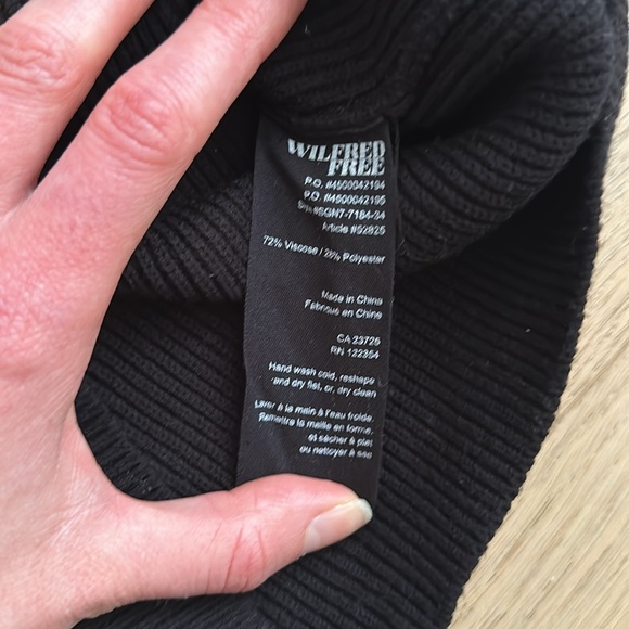 Wilfred Ribbed/zipper sweater skirt - Picture 4 of 5